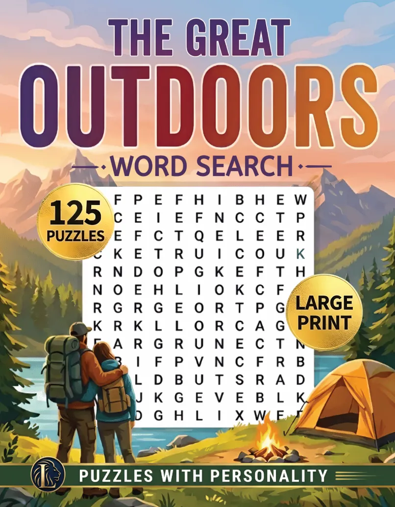 The Great Outdoors Word Search cover